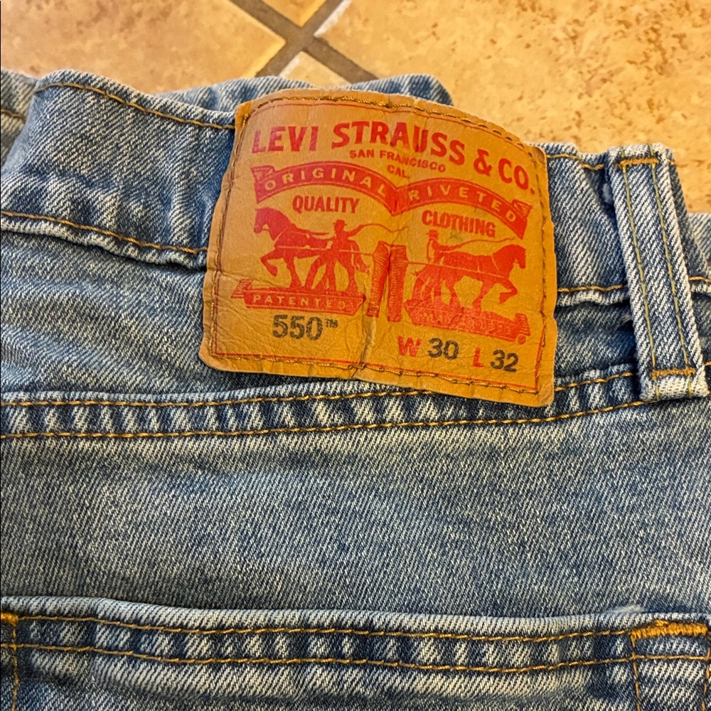 Levi's Blue Relaxed Men Jeans